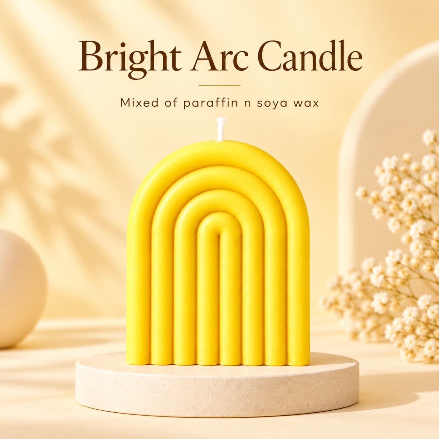 Bright Arc Candle